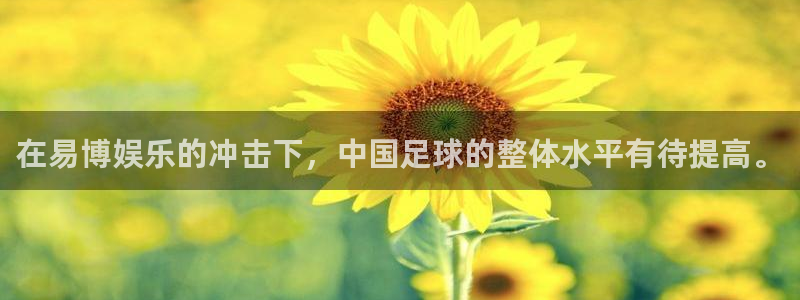 先锋娱乐注册：在易博娱乐的冲击下，中国足球的整体水平有待提高。